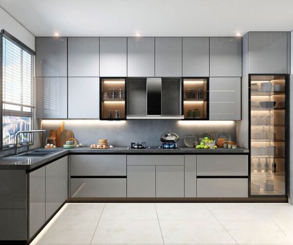 Thiết kế bếp mở với đảo bếp 1m2 – vừa tiện lợi vừa sang trọng 1 Thiet-Ke-Bep-Mo-Voi-dao-Bep-1m2