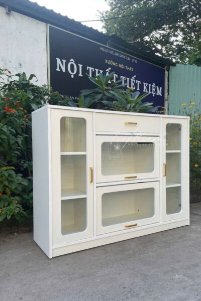 top 10 mẫu kệ gỗ để đồ nhà bếp đẹp năm 2026