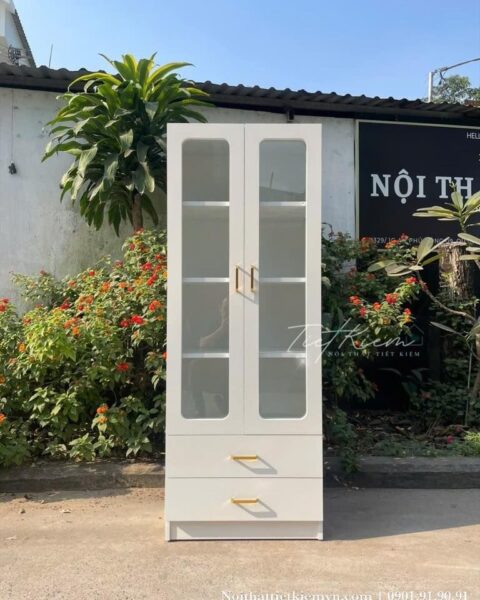 Tủ kính để đồ 1m2 – nhỏ gọn, phù hợp căn hộ mini 1 Tu-Kinh-de-do-1m2