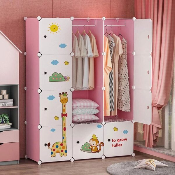 Tủ quần áo cute hình hoạt hình – sinh động, bắt mắt 1 Tu-Quan-ao-Cute-Hinh-Hoat-Hinh