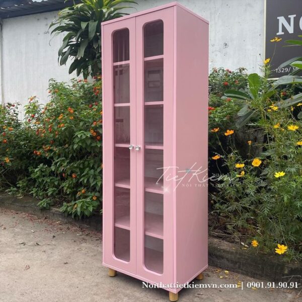 Tủ quần áo cute màu hồng pastel – bé gái nào cũng mê 4 Tu-Quan-ao-Cute-Mau-Hong-Pastel