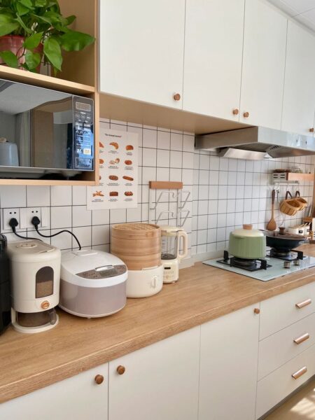 tủ để đồ bếp thông minh 1m2 – lưu trữ thoải mái cho căn hộ nhỏ