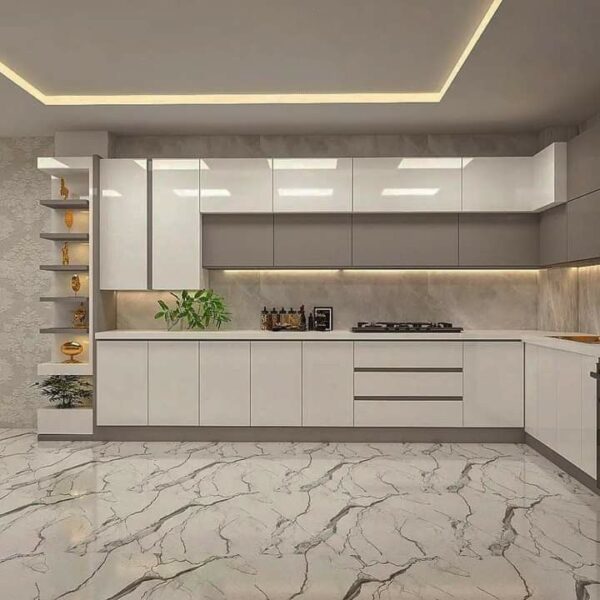 tủ bếp gỗ công nghiệp chống ẩm – bền đẹp