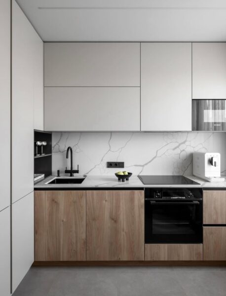 Đặt thi công tủ bếp cho chung cư, nhà phố – Nhận khảo sát tận nơi 1 Dat-Thi-Cong-Tu-Bep