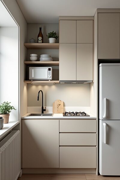 đóng tủ bếp theo yêu cầu tại quận 12 – đo đạc & thiết kế miễn phí