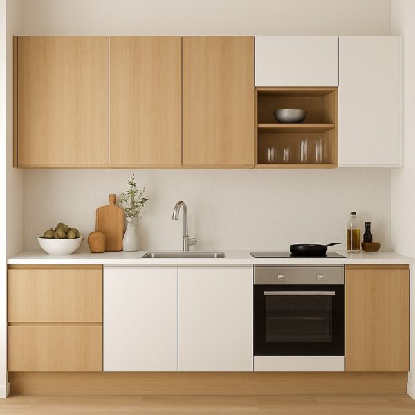 mua tủ bếp cho nhà chung cư – thiết kế gọn, giá hợp lý