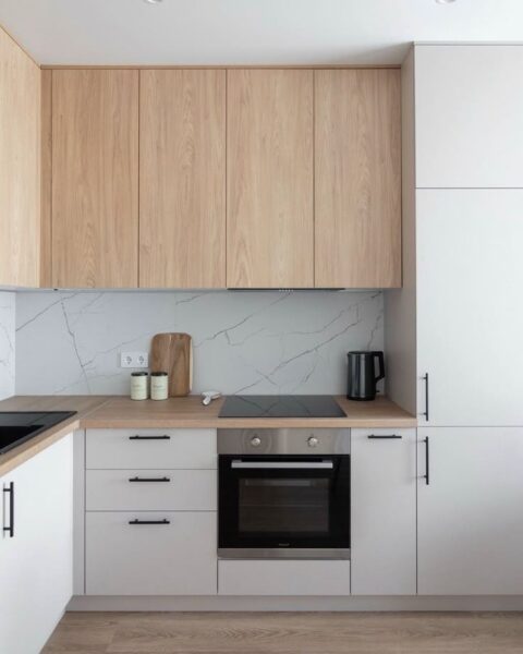 tủ bếp cho căn hộ diện tích nhỏ – thiết kế tối ưu chi phí