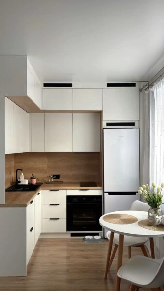 Tủ bếp cho căn hộ diện tích nhỏ – Thiết kế tối ưu chi phí 1 Tu-Bep-Cho-Can-Ho