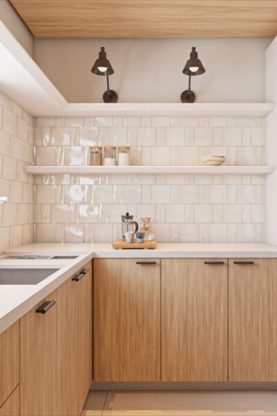 tủ bếp gỗ chữ l – giải pháp tiết kiệm diện tích, giá bao nhiêu?