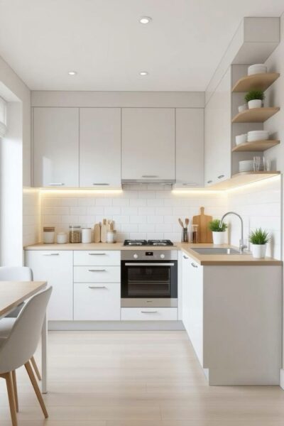 tủ bếp gỗ phong cách hiện đại – mẫu bán chạy hiện nay