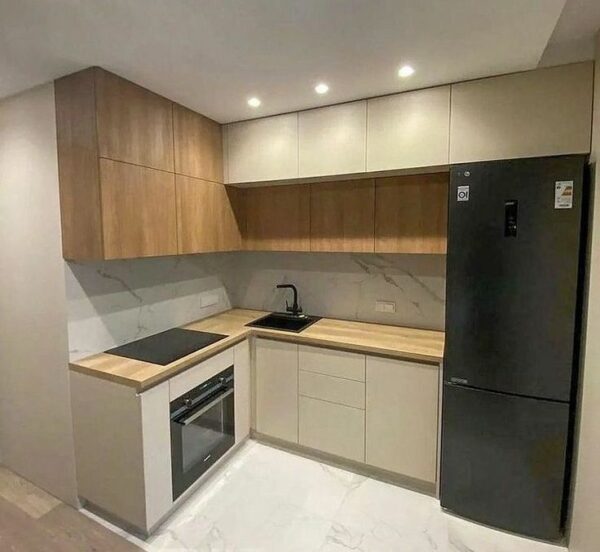 Tủ bếp nhà phố dài và hẹp – Cách bố trí tiết kiệm diện tích 1 Tu-Bep-Nha-Pho