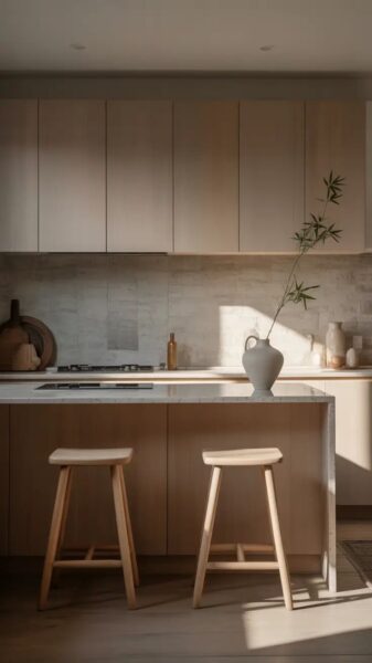 tủ bếp thiết kế theo thói quen sử dụng – cá nhân hóa không gian bếp