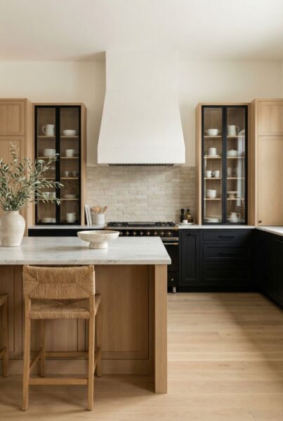 tủ bếp tiện nghi cho nhà phố – bố trí linh hoạt, dễ sử dụng