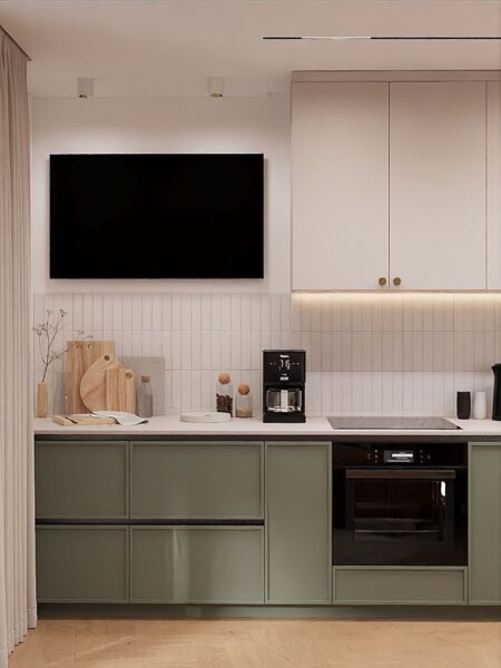 tủ bếp tiện ích cao – giải pháp cho gia đình bận rộn