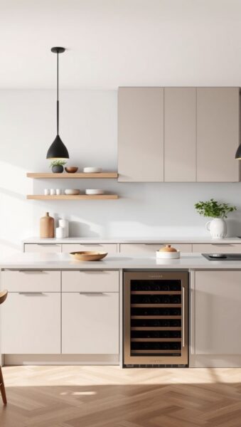 Tủ bếp gỗ phong cách tân cổ điển – Giá và lưu ý khi đặt làm 1 Tu-bep-go-phong-cach-tan