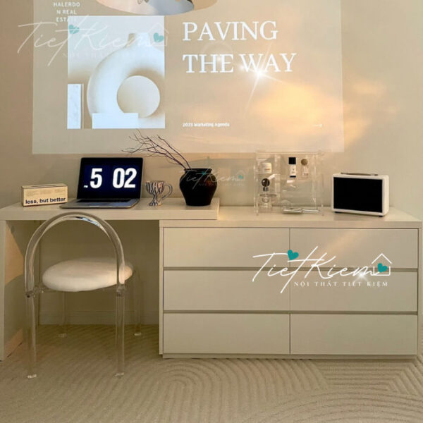 Bàn làm việc giá rẻ TPHCM – 20 mẫu đẹp, bền, phù hợp mọi không gian 4 Ban-lam-viec-gia-re-TPHCM