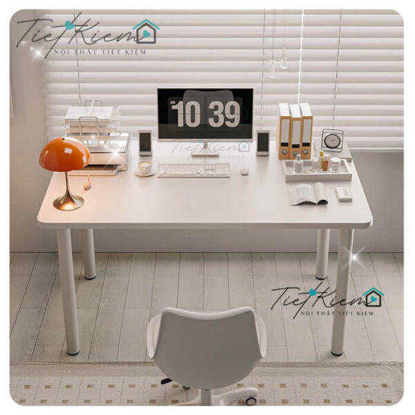 Bàn làm việc giá rẻ TPHCM – 20 mẫu đẹp, bền, phù hợp mọi không gian 1 Ban-lam-viec-gia-re-TPHCM