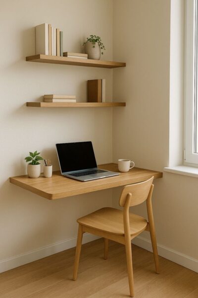Bàn làm việc phòng nhỏ TPHCM – Giải pháp tối ưu diện tích cho căn hộ, phòng trọ 2 Ban-lam-viec-phong-nho-TPHCM