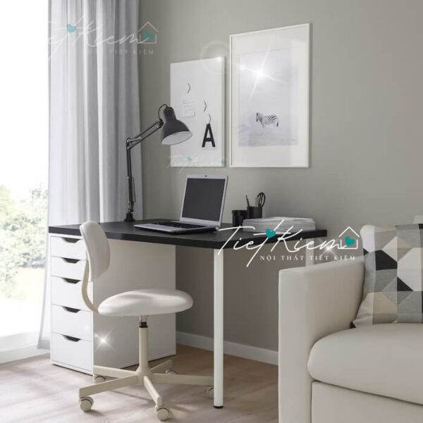 Bàn làm việc phòng nhỏ TPHCM giá rẻ – Gợi ý mẫu bền đẹp, dễ lắp đặt 1 Ban-lam-viec-phong-nho-TPHCM-gia-re