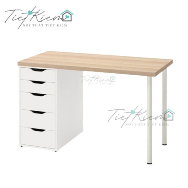 Bàn làm việc phòng nhỏ TPHCM gỗ MDF – Ưu điểm và mẫu đáng mua 3 Ban-lam-viec-phong-nho-TPHCM-go-MDF