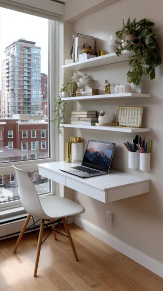 Ban-lam-viec-phong-nho-TPHCM-treo-tuong