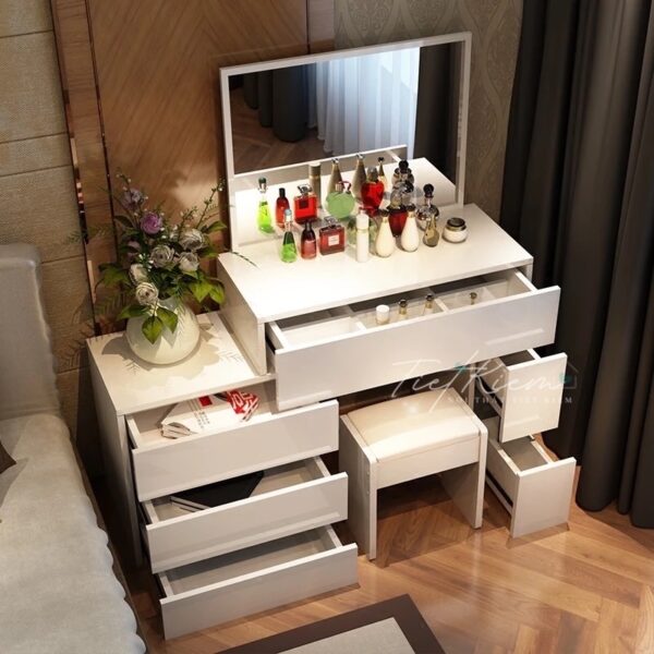 Bàn trang điểm đẹp TPHCM phong cách Hàn – Thiết kế trẻ trung, thanh lịch 1 Ban-trang-diem-dep-TPHCM-phong-cach-Han