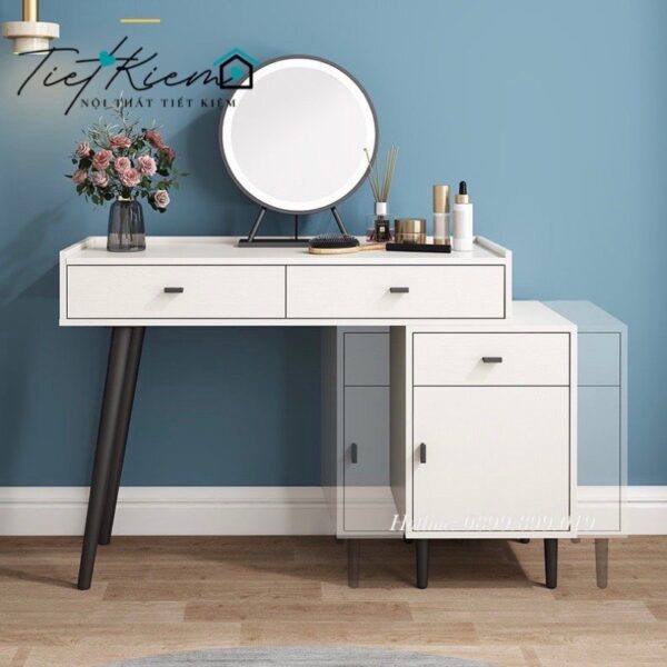 bàn trang điểm thông minh tphcm gương led – thiết kế hiện đại, tiện lợi