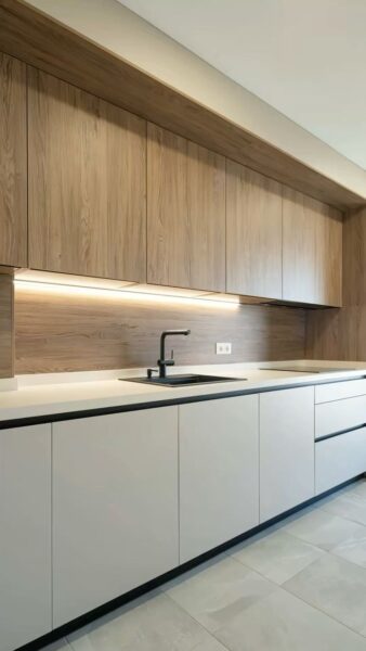 tủ bếp bảo dưỡng dễ dàng – giữ vẻ đẹp bền lâu