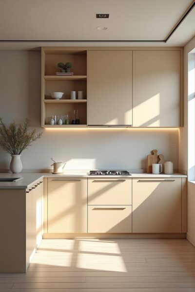 tủ bếp cải thiện trải nghiệm bếp – giải pháp hiện đại hóa không gian