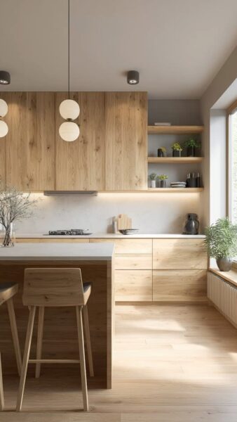 tủ bếp cao cấp – thi công trọn gói, tối ưu công năng và thẩm mỹ