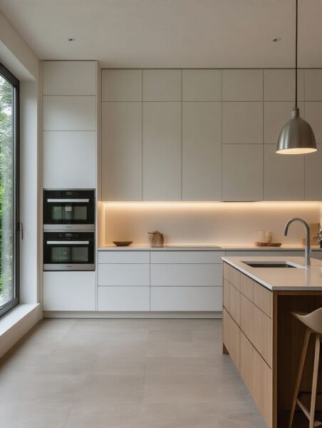 tủ bếp hoàn chỉnh hệ bếp gia đình – tối ưu tiện ích lâu dài