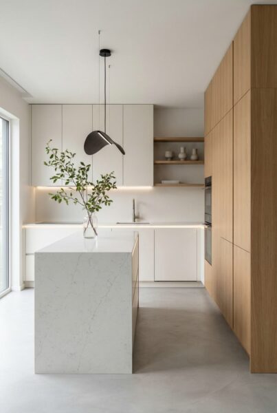 tủ bếp hoàn thiện cao cấp – chú trọng từng chi tiết nhỏ