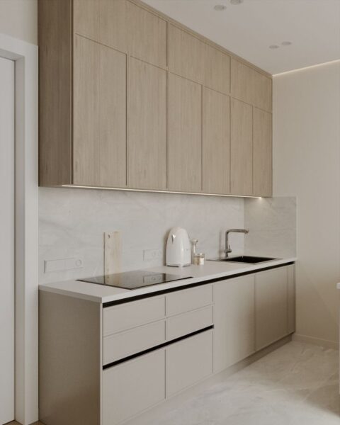 tủ bếp hoàn thiện nội thất – đồng bộ thẩm mỹ toàn bộ căn bếp