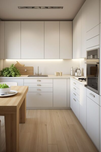 tủ bếp kết cấu an toàn – đảm bảo sử dụng ổn định lâu dài