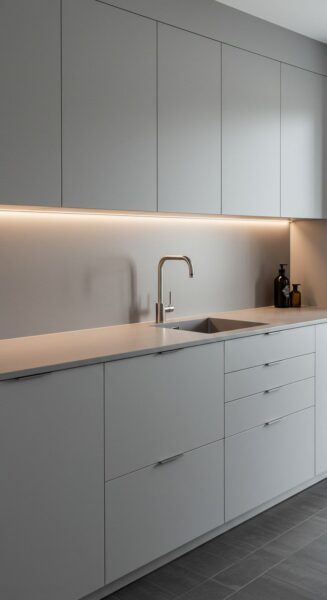 Tủ bếp nhỏ nhưng đầy đủ công năng: Giải pháp cho căn hộ hiện đại 3 Tu-Bep-Nho-Nhung-day-du