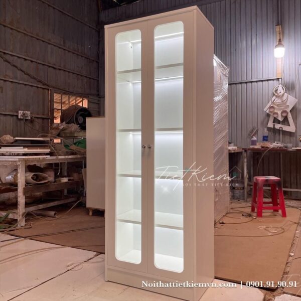 Tủ trưng bày phòng khách: Điểm nhấn khiến ai đến cũng phải nhìn 4 Tu-trung-bay-phong-khach