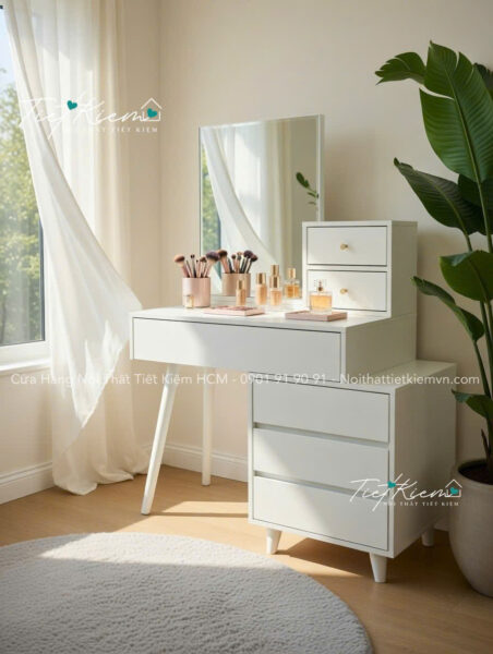 Bàn trang điểm cao cấp phòng ngủ – Điểm nhấn nội thất sang trọng 1 Ban-trang-diem-cao-cap-phong-ngu