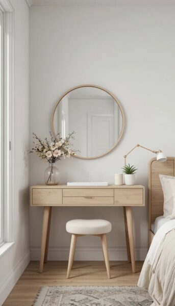 Ban-trang-diem-co-den-LED-nho-gon