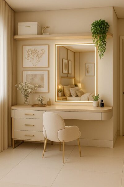 Bàn trang điểm có nhiều ngăn gỗ MDF – Bền đẹp và giá hợp lý 2 Ban-trang-diem-co-nhieu-ngan-go-MDF