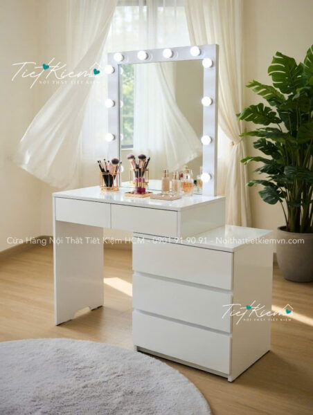 Bàn trang điểm mini phong cách Hàn Quốc – Thiết kế hiện đại 1 Ban-trang-diem-mini-phong-cach-Han-Quoc