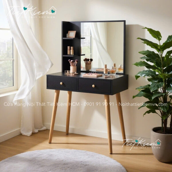 Bàn trang điểm sang trọng kiểu Hàn Quốc – Xu hướng nội thất mới 1 Ban-trang-diem-sang-trong-kieu-Han-Quoc