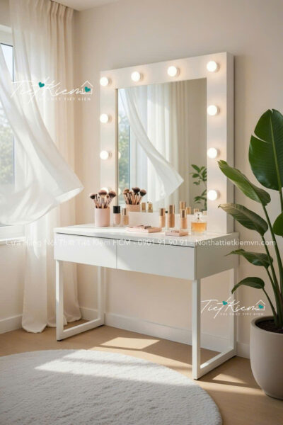 Bàn trang điểm sang trọng phòng ngủ – Thiết kế tinh tế hiện đại 1 Ban-trang-diem-sang-trong-phong-ngu