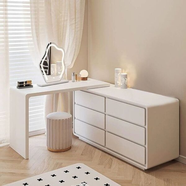 Bàn trang điểm thông minh kết hợp làm việc – Đa năng cho căn hộ nhỏ 2 Ban-trang-diem-thong-minh-ket-hop-lam-viec