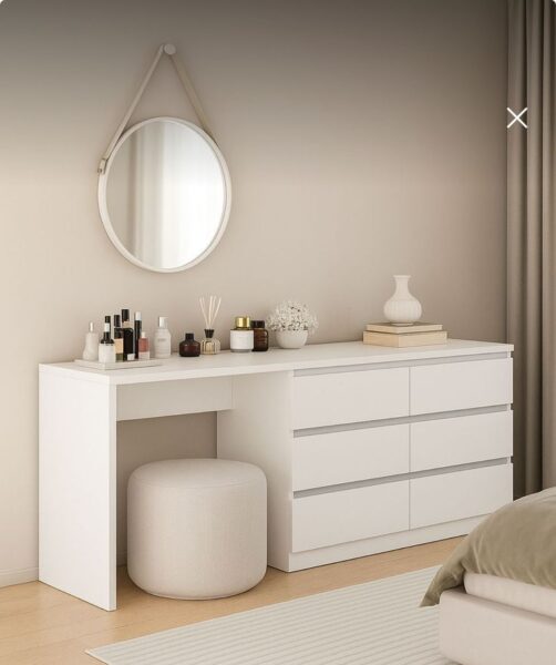 Bàn trang điểm thông minh kết hợp làm việc – Đa năng cho căn hộ nhỏ 3 Ban-trang-diem-thong-minh-ket-hop-lam-viec