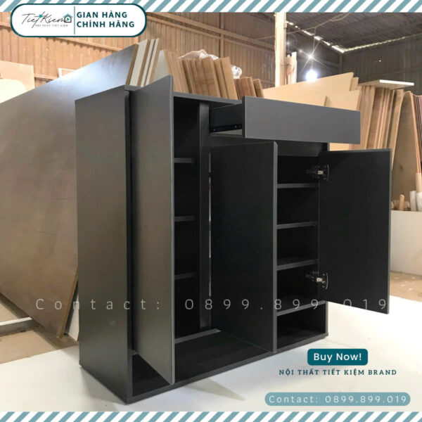 Đặt đóng tủ giày Hồ Chí Minh – Cách chọn đơn vị thi công vừa đẹp vừa đúng nhu cầu 1 Dat-dong-Tu-Giay