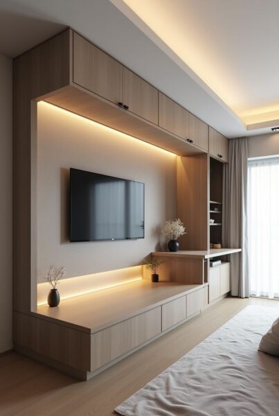 Kệ tivi có ngăn kéo lưu trữ kịch trần – Tăng gấp đôi không gian chứa đồ 1 Ke-tivi-co-ngan-keo-luu-tru-kich-tran