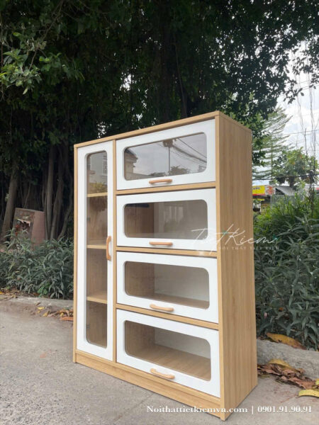 Tủ bếp bảo quản gia vị – Sắp xếp khoa học và dễ sử dụng 1 Tu-Bep-Bao-Quan-Gia-Vi