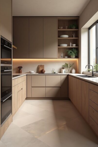 Tủ bếp bố trí khu vực bếp khoa học – Giúp việc nấu nướng thuận lợi 1 Tu-Bep-Bo-Tri-Khu-Vuc-Bep-Khoa-Hoc