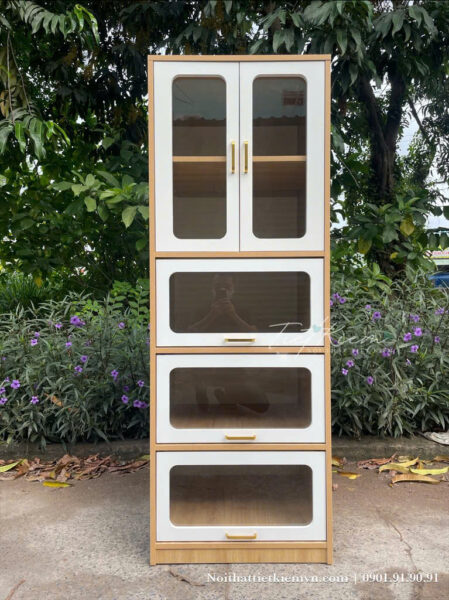 tủ bếp cất giữ bát đĩa – thiết kế tiện lợi cho sinh hoạt hằng ngày