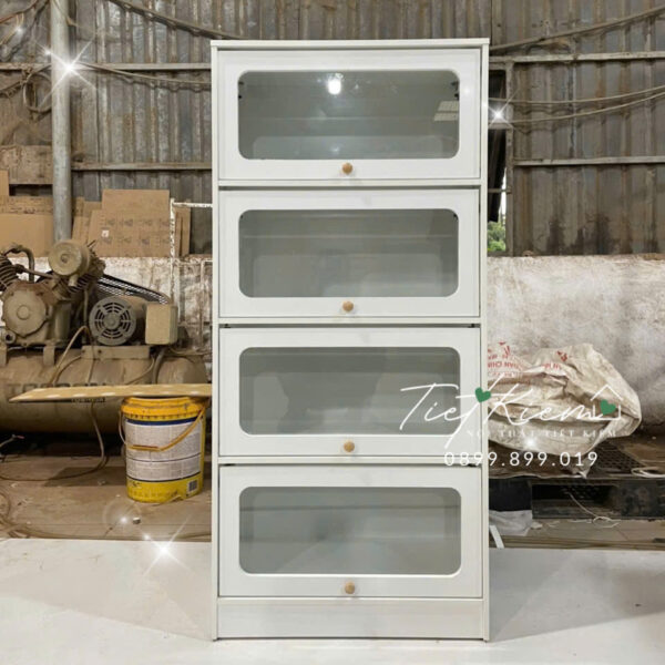 tủ bếp khu chứa thực phẩm – lưu trữ gọn gàng và dễ tìm